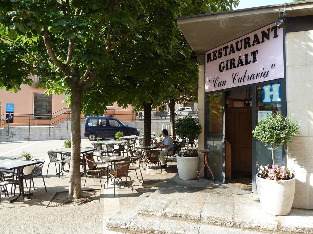 Restaurant Fonda Giralt Hotell Amer Exteriör bild